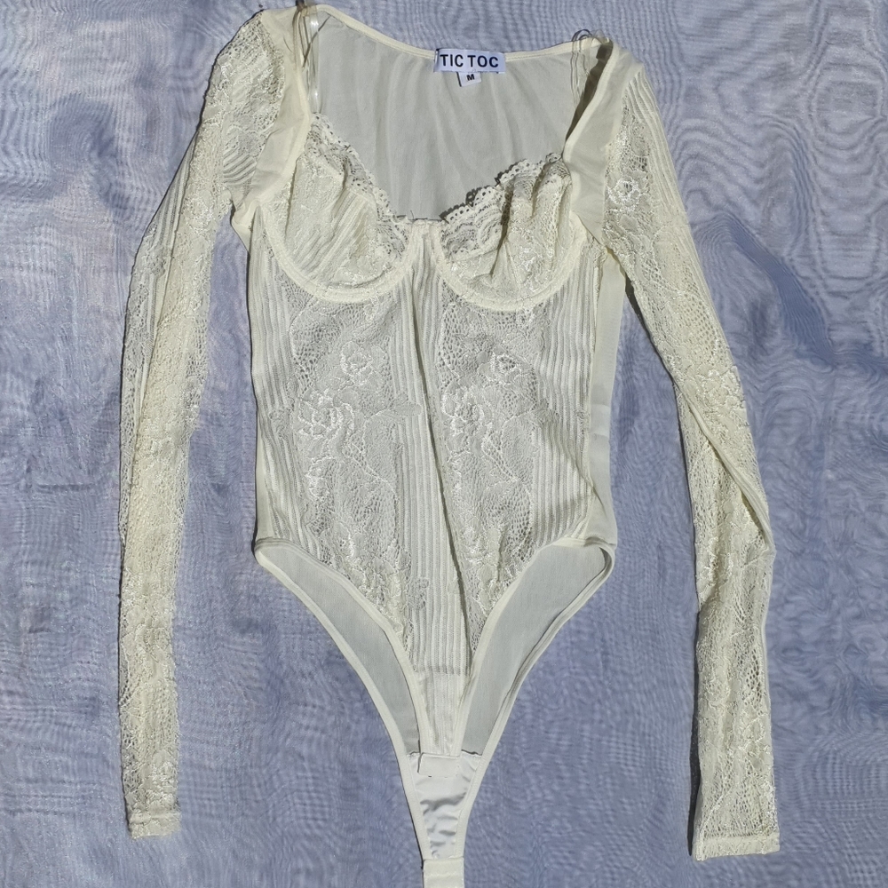 Sexy See Thru Bodysuit